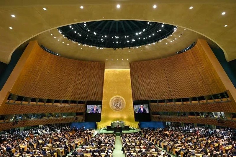 A session of the United Nations General Assembly (Photo: VNA)