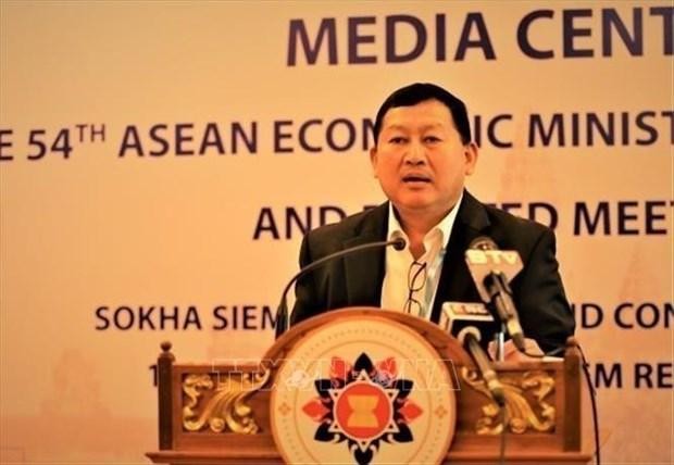 Cambodian Ministry of Commerce's Undersecretary of State and Spokesman Penn Sovicheat (Photo: Internet)