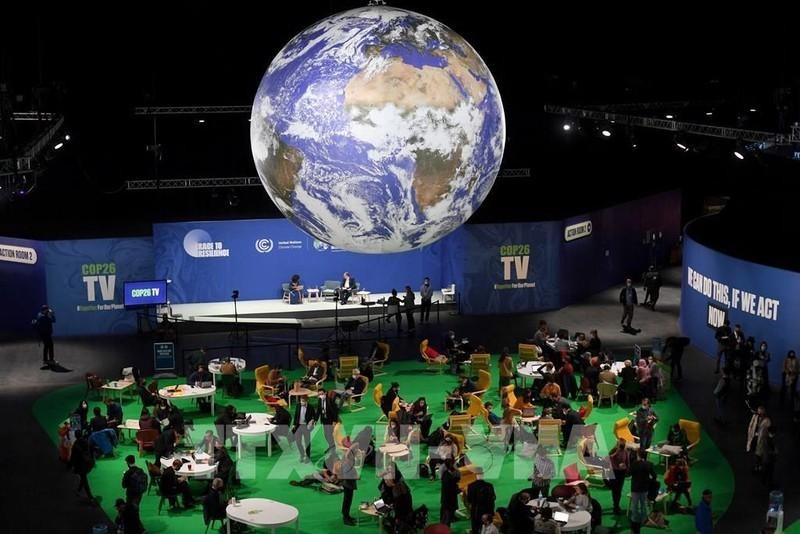 A session of COP26 in Glasgow, Scotland, the UK. (Photo: AFP/VNA)
