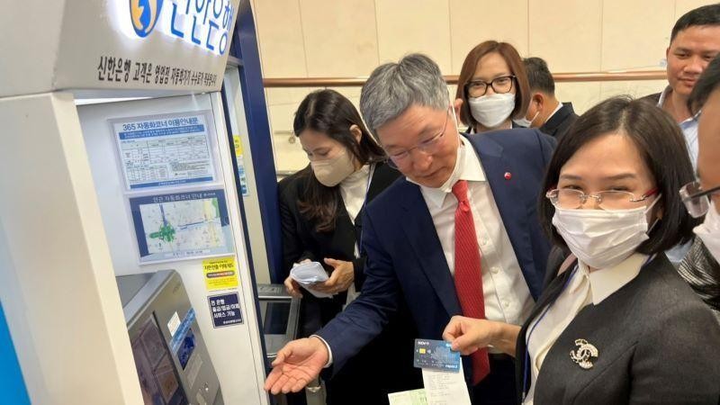 Withdrawing money from ATMs with NAPAS cards in the RoK 