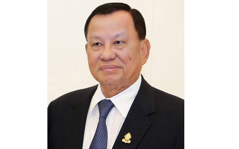 President of the Cambodian Senate Samdech Say Chhum.