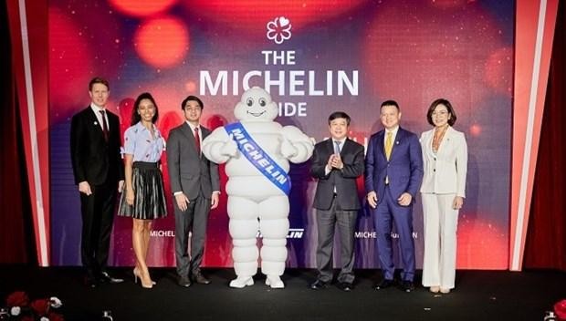 Michelin announces Hanoi and Ho Chi Minh City as the latest destinations joining the international selection of the MICHELIN Guide at a ceremony in the capital city on December 1. (Photo: Sun Group)