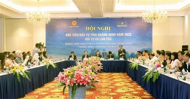 At the investment promotion conference (Photo: VNA)