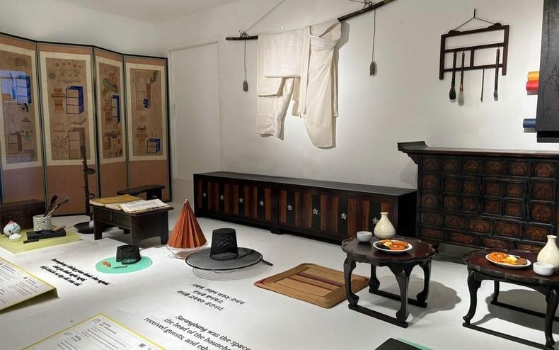 A room showcased at the Korea Hall (Photo: The Vietnam Museum of Ethnology )