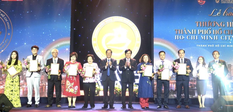 Golden brands presented with the Ho Chi Minh City Brand Award title at a ceremony held on January 6.