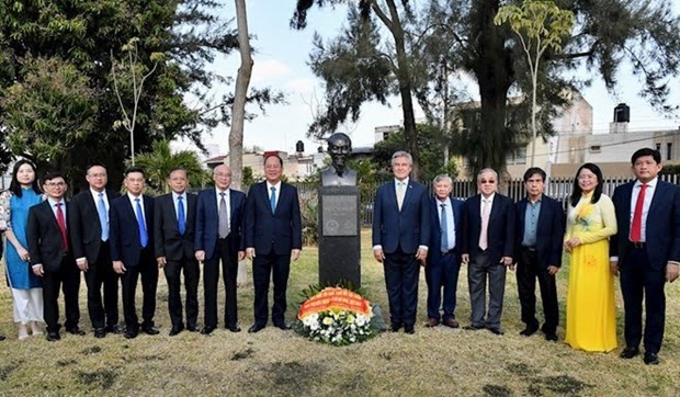 HCM City delegation in Mexico (Photo: VNA)