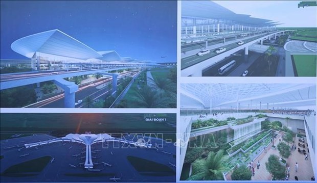 Graphic images of Long Thanh International Airport (Source: VNA)