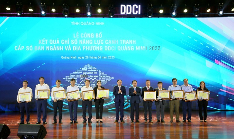 Departments and localities with highest scores in the DDCI 2022