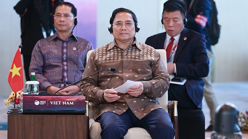 PM Pham Minh Chinh at the event (Photo: VNA)