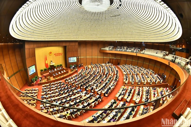 An overview of the NA's fifth plenary session (Photo: NDO)