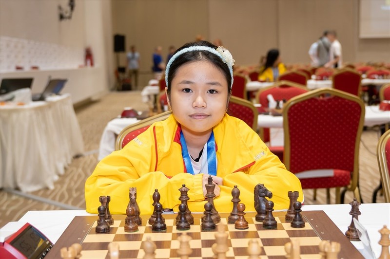 Gold medalist Le Thai Hoang Anh (photo: laodong)
