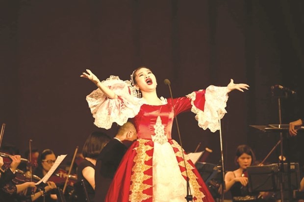 Dao To Loan, the famous soprano of Vietnam National Opera and Ballet will perform in Paradiso dell’opera. (Photo: Vietnam National Opera and Ballet)