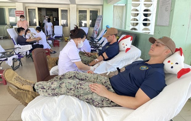 Returning to Vietnam for the 12th time, the PP enables participants, including US and Vietnamese personnel, to work together to enhance disaster response capacities and foster new and enduring friendships. (Photo: VNA)