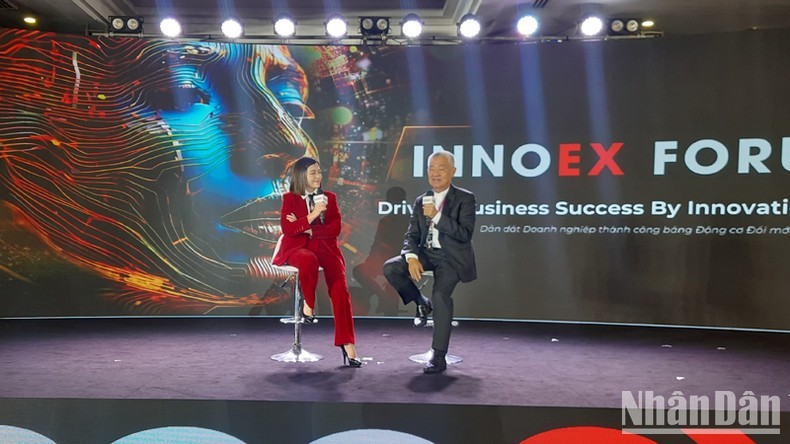 Experts speaking at the InnoEx 2023 (Photo: NDO)