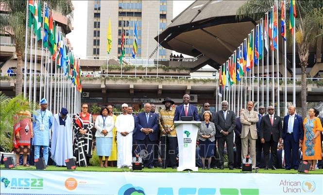 Delegates attend the Africa Climate Summit. (Photo: VNA)