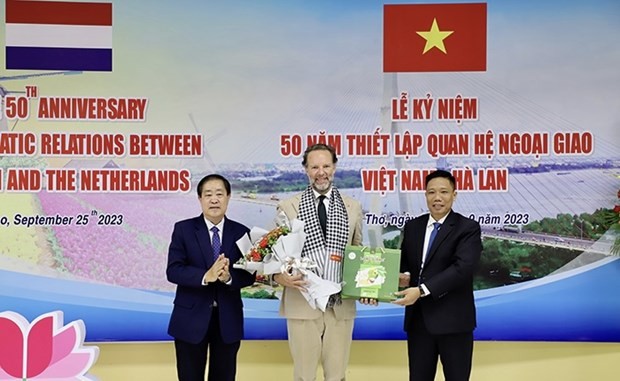 Vietnam-Netherlands diplomatic ties anniversary celebrated in Can Tho. (Photo: VNA)