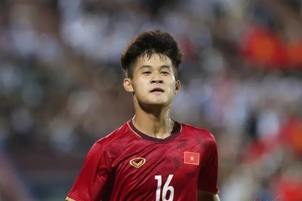 Vietnamese youngster Le Dinh Long Vu is one of the world's best young players in 2023. (Photo of VFF)