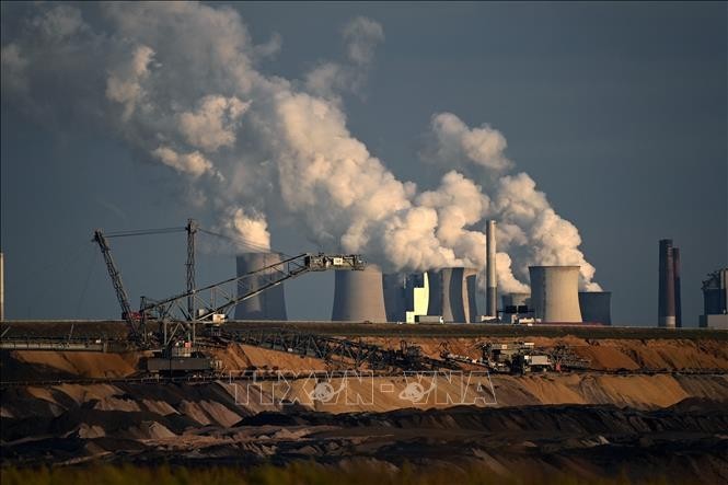 A coal power plant in Garzweiler, Germany. (Photo: AFP/VNA)