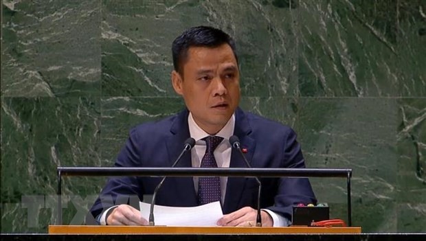 Ambassador Dang Hoang Giang, Permanent Representative of Vietnam to the United Nation (Photo: VNA)