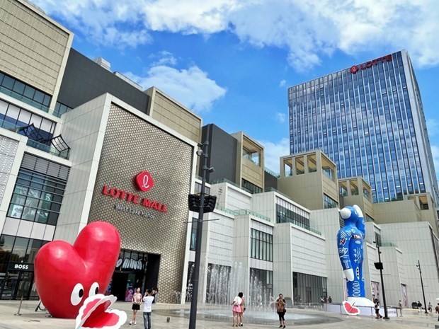 Lotte Group from the Republic of Korea aims to offer the Vietnamese an Asia’s number one shopping experience with the newly launched Lotte Mall Westlake Hanoi. (Photo: The Courtesy of Lotte Mall Westlake Hanoi)
