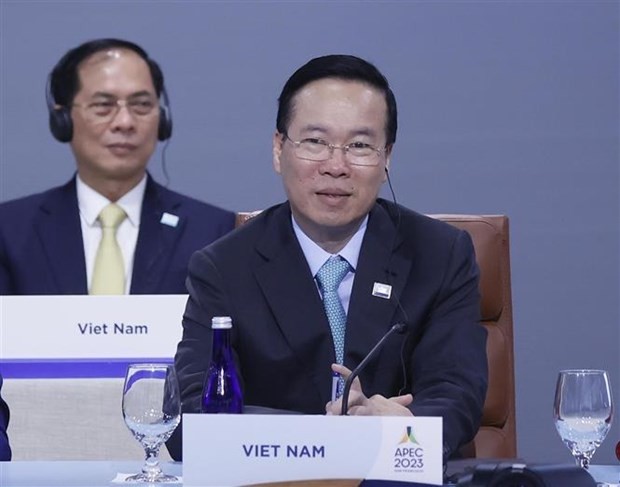 President Vo Van Thuong attends the 30th APEC Economic Leaders’ Meeting (Photo: VNA)