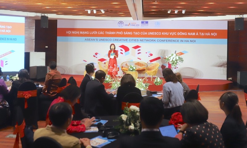 The ASEAN’s UNESCO Creative Cities Network Conference takes place on November 18. (Photo: VNA)