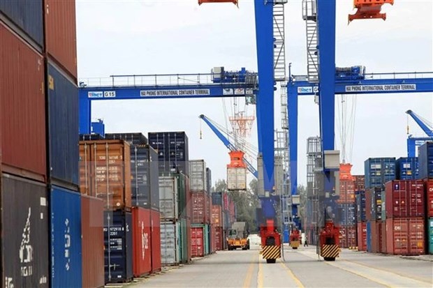 A view of Hai Phong port, Hai Phong city (Photo: VNA)