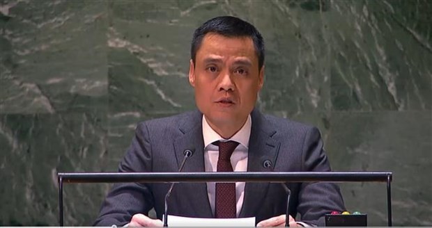 Ambassador Dang Hoang Giang, Permanent Representative of Vietnam to the United Nations (Photo: VNA)