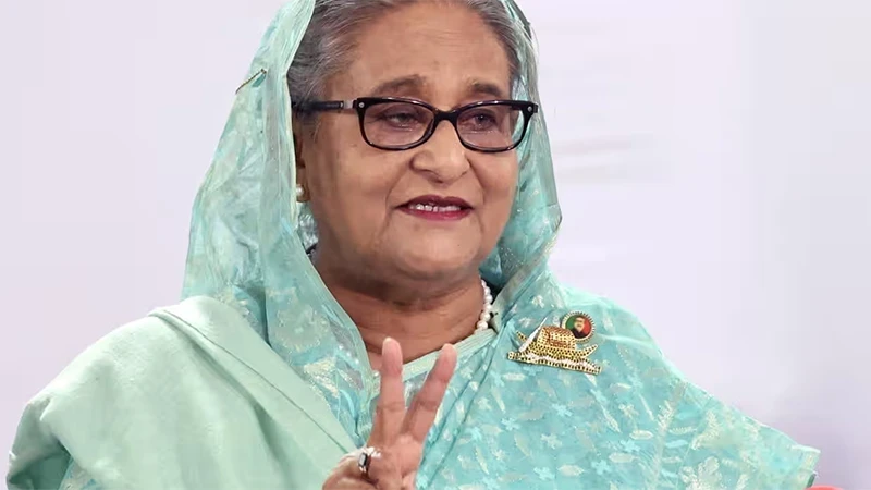 Prime Minister of the People’s Republic of Bangladesh Sheikh Hasina.