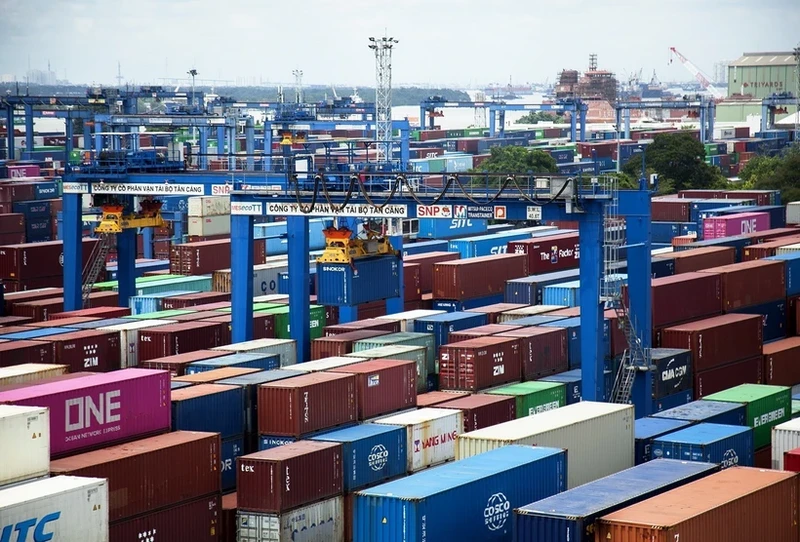 Cargo handled at Cat Lai Port. (Photo: VNA)
