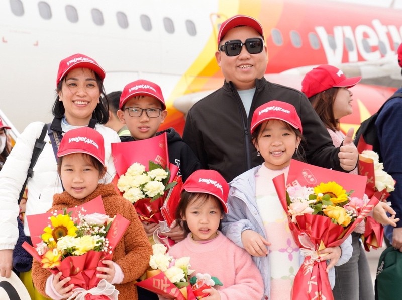 Passengers on a Vietjet flight. (Photo courtesy of Vietjet)