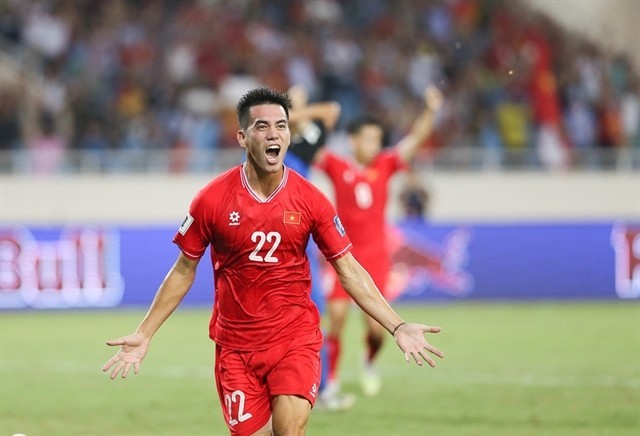 Striker Nguyen Tien Linh of Vietnam (Photo: VFF)