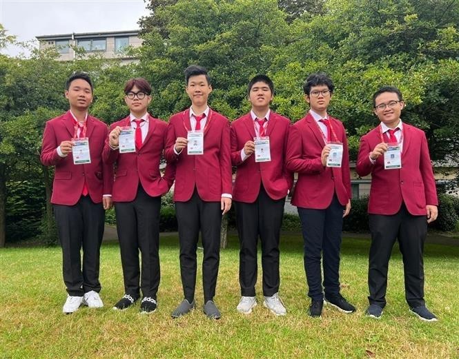 Vietnamese students win five medals at Int’l Math Olympiad 2024 (Photo: VNA)