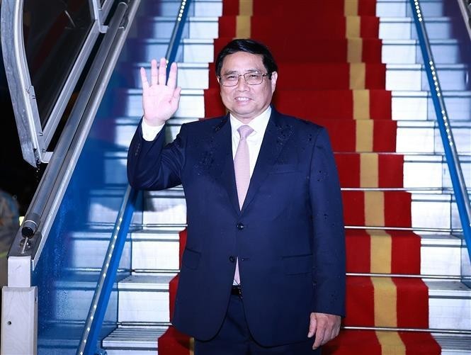 Prime Minister Pham Minh Chinh leaves Hanoi on July 30 evening for a State visit to India from July 30 – August 1 at the invitation of Indian Prime Minister Narendra Modi. (Photo: VNA)