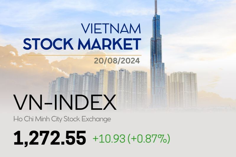 Infographic: VN-Index up 0.87% on August 20