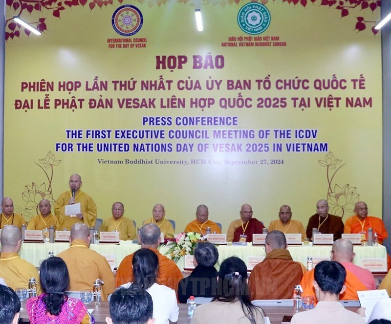 At the press conference in HCM City on September 27 (Photo: hcmcpv.org.vn)