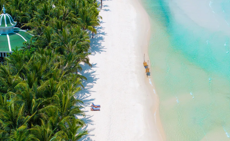 Tropical paradise beaches in the south of Phu Quoc Island (Photo: Sun Group)