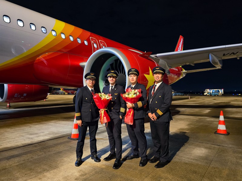 Vietjet has been experiencing robust growth in 2024 with new aircraft deliveries, further enhancing its vibrant and modern fleet (Photo: Vietjet)