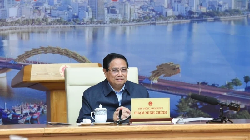 PM Pham Minh Chinh speaks at the meeting (Photo: NDO)