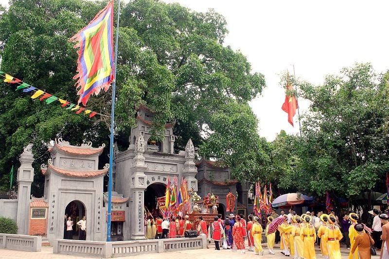 Mau Temple in Hung Yen Province. (Photo: hungyentv.vn)