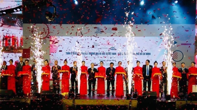 The opening ceremony of the Vietnam-RoK Cultural, Trade and Investment Cultural Week.