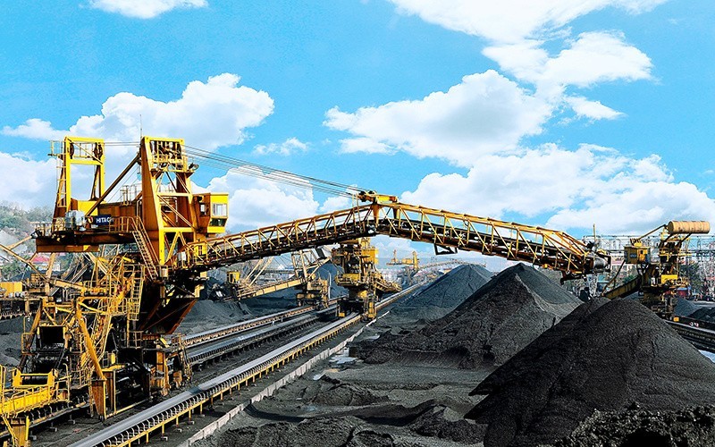 Coal mining in Quang Ninh Province.