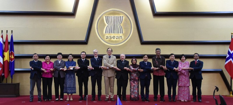 Delegates at the 8th Meeting of the ASEAN-Norway Joint Sectoral Cooperation Committee (Photo: asean.org)