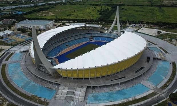 Aerial view of Morodok Techo National Stadium, which is the venue for SEA Games 32 opening ceremony in Cambodia. (Photo: information.gov.kh)