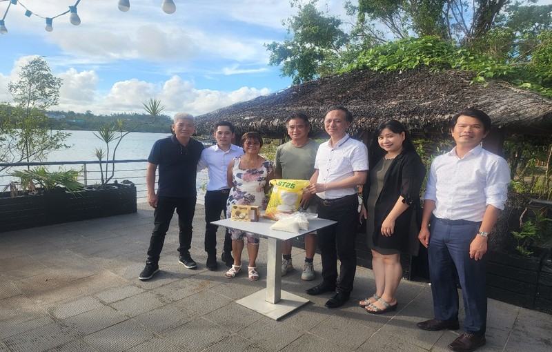 Vietnamese rice is promoted in Vanuatu. (Photo: MOIT)