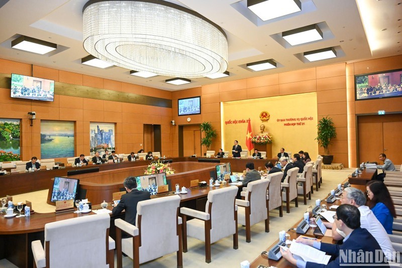 A meeting of the NA Standing Committee. (Photo: NDO)
