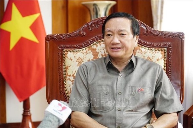 Vietnamese Ambassador to Laos Nguyen Ba Hung. (Photo: VNA)