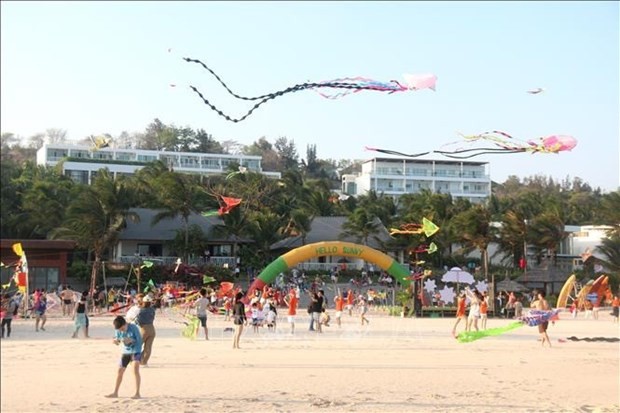 The festival is held along the beach of Phan Thiet (Photo: VNA)