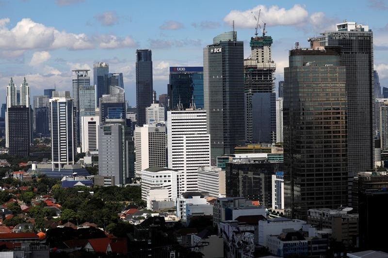 A general view shows the business district in the capital Jakarta, Indonesia. (Photo: Reuters) 