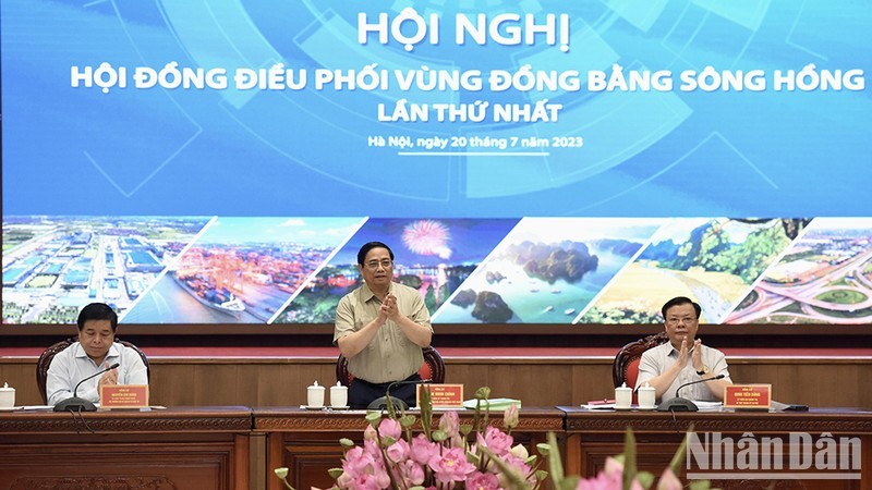 Prime Minister Pham Minh Chinh at the event. (Photo: Tran Hai)